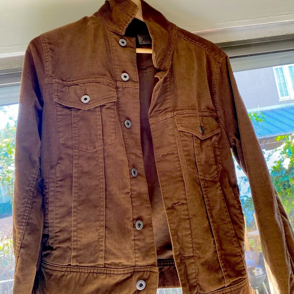 J.crew Trucker jacket in stretch corduroy
